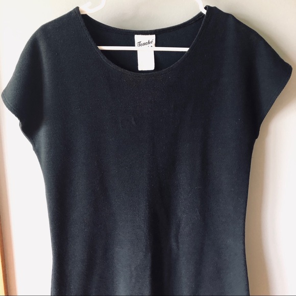 Vintage Touché knit midi dress - Picture 2 of 5